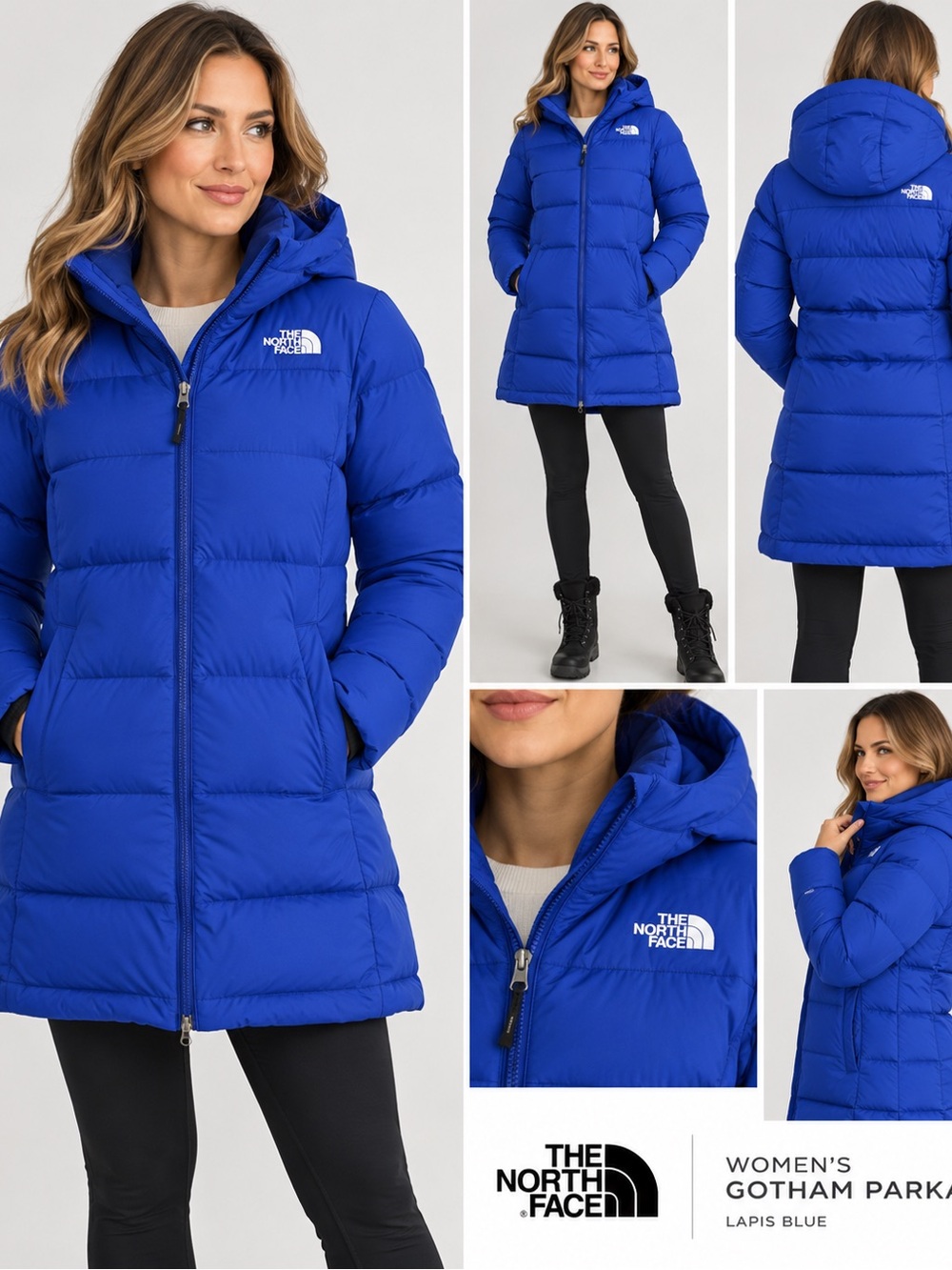 The North Face Women's Gotham Parka - Lapis Blue L